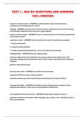 TEST 1 - NEA BC QUESTIONS AND ANSWERS 100&percnt; VERIFIED 