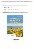 Test Bank for Evidence-Based Practice for Nurses&colon; Appraisal and Application of Research 6th Edition &lpar;Schmidt&comma; 2025&rpar;&comma; Chapter 1-18 &vert; All Chapters&sol;Latest Edition
