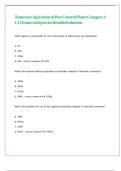 Tennessee Agricultural Pest Control Plant &lpar;Category 1 - C1&rpar; Exam with precise detailed solutions
