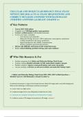 CELLULAR AND MOLECULAR BIOLOGY FINAL EXAM  NEWEST 2025-2026 ACTUAL EXAM 180 QUESTIONS AND  CORRECT DETAILED ANSWERS WITH RATIONALES &lpar;VERIFIED ANSWERS&rpar; &vert;ALREADY GRADED A&plus; 