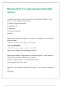 HeartCode BLS Exam with accurate detailed answers