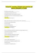 Virtual SC Economics CP Final Exam &ndash; Questions and Verified Answers &lpar;A&plus;&rpar; &ndash; Latest Edition