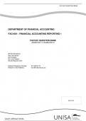 Exam &lpar;elaborations&rpar; Financial Accounting and Reporting &lpar;fac1601&rpar; 