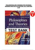 Philosophies and Theories for Advanced Nursing Practice&comma; 4th Edition by Butts & Rich &vert; Complete Test Bank Chapters 1&ndash;26 &vert; Updated 2025