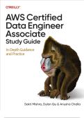 AWS Certified Data Engineer Associate Study Guide&colon; In-Depth Guidance and Practice 1st Edition &vert; 2025 with complete solutions&period;