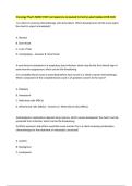 Oncology Pharm NURS 316B Test Questions Answered Correctly Latest Update 2025-2026