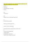 NURS 316B Bundled Questions Answered Correctly Latest Version 2025&sol;2026