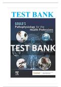 Test Bank For Gould's Pathophysiology for the Health Professions 7th Edition by Karin C&period; VanMeter&semi; Robert J Hubert I Complete Guide&comma; Latest Update