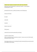 AHN 447 Exam 3 Questions Answered Correctly Latest Version 2025-2026