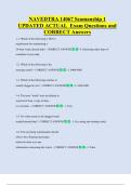 NAVEDTRA 14067 Seamanship 1  UPDATED ACTUAL  Exam Questions and  CORRECT Answers 