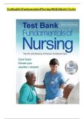 Fundamentals of Nursing &lpar;Taylor&comma; 10th Edition&rpar; &ndash; Complete Test Bank