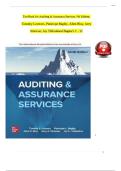 TEST BANK For Louwers&comma; Auditing and Assurance Services 9th Edition&comma; by Louwers&comma; Bagley&comma; Blay&comma; Strawser&comma; and Thibodeau&comma; Verified Chapters 1 - 12&comma; Complete Newest Version