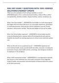NSG 3001 EXAM 1 QUESTIONS WITH 100&percnt; VERIFIED SOLUTIONS&excl;&excl;&sol;NEWEST UPDATE