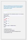 REHS exam 2025&sol;2026 Actual Complete Real Exam Questions   & Correct Answers &lpar;Verified Answers&rpar; &vert;  Already Graded A&plus;  &sol;  2025 Brand New  Version&excl;&excl;  
