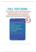 Psychotherapy for Advanced Practice Psychiatric Nurses 3rd Edition Test Bank &vert; Kathleen Wheeler &vert; Verified Questions & Answers &vert; Latest Update 2025&sol;2026