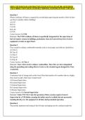 FDNY COF P-98 EXAM AND PRACTICE EXAM ACTUAL EXAM 200&plus; QUESTIONS AND CORRECT DETAILED ANSWERS &lpar;VERIFIED ANSWERS&rpar;&sol;NEWSET UPDATE&excl;&excl;&excl;