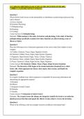 GCU BIO-201 MIDTERM EXAM STUDY GUIDE QUESTIONS WITH 100&percnt; CORRECT ANSWERS&sol;NEWEST UPDATE&excl;&excl;
