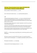 CRA Exam- Practice Questions &lpar;Latest Update 2025&vert;2026&rpar; With Correct Answers &vert;Already A&plus; Graded &lpar;100&percnt; Pass&rpar;