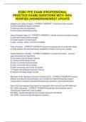 EGBC PPE EXAM &lpar;PROFESSIONAL PRACTICE EXAM&rpar; QUESTIONS WITH 100&percnt; VERIFIED ANSWERS&sol;NEWEST UPDATE