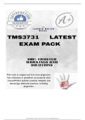 TMS3731 LATEST EXAM PACK 2025 &lbrack;DETAILED QUESTIONS AND ANSWERS&rsqb;