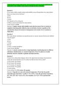 CWB WELDING INSPECTOR LEVEL 3 EXAM NEWEST ACTUAL EXAM COMPLETE 200 QUESTIONS AND CORRECT DETAILED ANSWERS