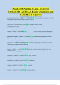 Psych 350 Purdue Exam 1 Material  UPDATED  ACTUAL Exam Questions and  CORRECT Answers 