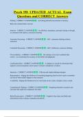 Psych 350  UPDATED  ACTUAL  Exam  Questions and CORRECT Answers