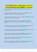 Psych 350  Bundled Exam Questions WITH  CORRECT Answers