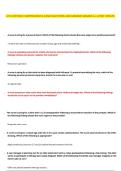 ATI CAPSTONE COMPREHENSIVE-EXAM QUESTIONS AND ANSWERS GRADED A&plus; LATEST UPDATE&period;