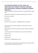 OB CAPSTONE NEWEST ACTUAL EXAM 120 QUESTIONS AND CORRECT DETAILED ANSWERS WITH RATIONALES &lpar;VERIFIED ANSWERS&rpar; &vert;ALREADY GRADED A&plus;