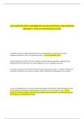  ATI CAPSTONE POST ASSESSMENTS EXAM QUESTIONS AND ANSWERS GRADED A&plus; 100&percnt; GUARANTEED SUCCESS&period;