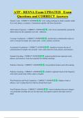 ATP - RESNA Exam UPDATED   Exam  Questions and CORRECT Answers