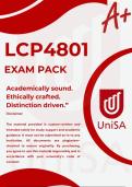 LCP4801 EXAM PACK 2025 *WELL PREPARED PACK FOR EXAM PREPARATION*