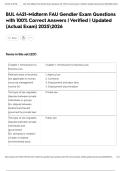 BUL 4421-Midterm FAU Gendler Exam Questions with 100&percnt; Correct Answers &vert; Verified &vert; Updated &lpar;Actual Exam&rpar; 20252026