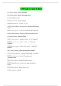 CWEA Grade 4 Exam &ndash; Complete Acronym and Terminology Guide with Correct Answers