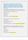WGU D075 OA TEST EXAM ACCURATE AND  FREQUENTLY TESTED QUESTIONS AND 100&percnt;  CORRECT ANSWERS&vert;&vert; LATEST AND COMPLETE  UPDATE WITH EXPERT VERIFIED SOLUTIONS&vert;&vert;  SURE PASS 