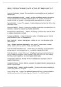 WGU D103 INTERMEDIATE ACCOUNTING I UNIT 5-7