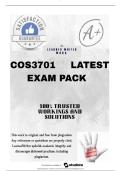 COS3701 LATEST EXAM PACK 2025  [DETAILED QUESTIONS AND ANSWERS]