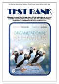 Test Bank for Organizational Behavior&comma; 19th Edition &lpar;Pearson&comma; 2023&rpar; by Stephen Robbins&comma; Timothy Judge&comma; Isbn no&semi; 9780137687206&comma; &lpar;Chapters 1-18&rpar; Complete Study Guide&excl;&excl;&excl;&excl;&excl;&excl;&excl;&excl;&excl;&excl;