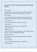 NSG 501 - Final Exam Flashcards Questions With Complete Solutions