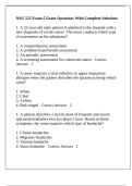 NSG 525 Exam 5 Exam Questions With Complete Solutions