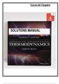 Solution Manual for Advanced Engineering Thermodynamics &lpar;4th Edition&rpar; by Adrian Bejan