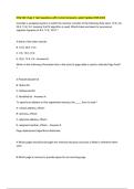 OSG 202 chap 3 Test Questions with Correct Answers Latest Update 2025-2026