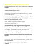 BIOL 316 Exam 1 UNR Questions with Correct Answers Latest Update 2025-2026