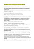 MKTG 367 Test Questions Answered Correctly Latest Version 2025-2026