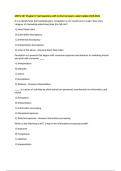 MKTG 367 Chapter 8 Test Questions with Correct Answers Latest Update 2025-2026