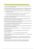 MKTG 367 Exam 1 Questions and Answers Already Passed Latest Update 2025-2026