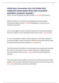 OSHA Basic Orientation Plus Test EXAM 2025 COMPLETE EXAM QUESTIONS AND ACCURATE ANSWERS &vert;ALREADY PASSED&excl;&excl;