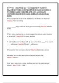 TATTOO - CHAPTER 4&5 - NEEDLES&sol;HOW TATTOO  MACHINES WORK COMPREHENSIVE EXAM QUESTIONS  WITH DETAILED VERIFIED AND 100&percnt; ACCURATE  ANSWERS BRAND NEW EXAM ALREADY GRADED &lpar;A&plus;  PASS&rpar; 