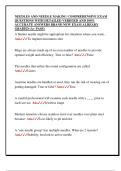 NEEDLES AND NEEDLE MAKING COMPREHENSIVE EXAM  QUESTIONS WITH DETAILED VERIFIED AND 100&percnt;  ACCURATE ANSWERS BRAND NEW EXAM ALREADY  GRADED &lpar;A&plus; PASS&rpar;